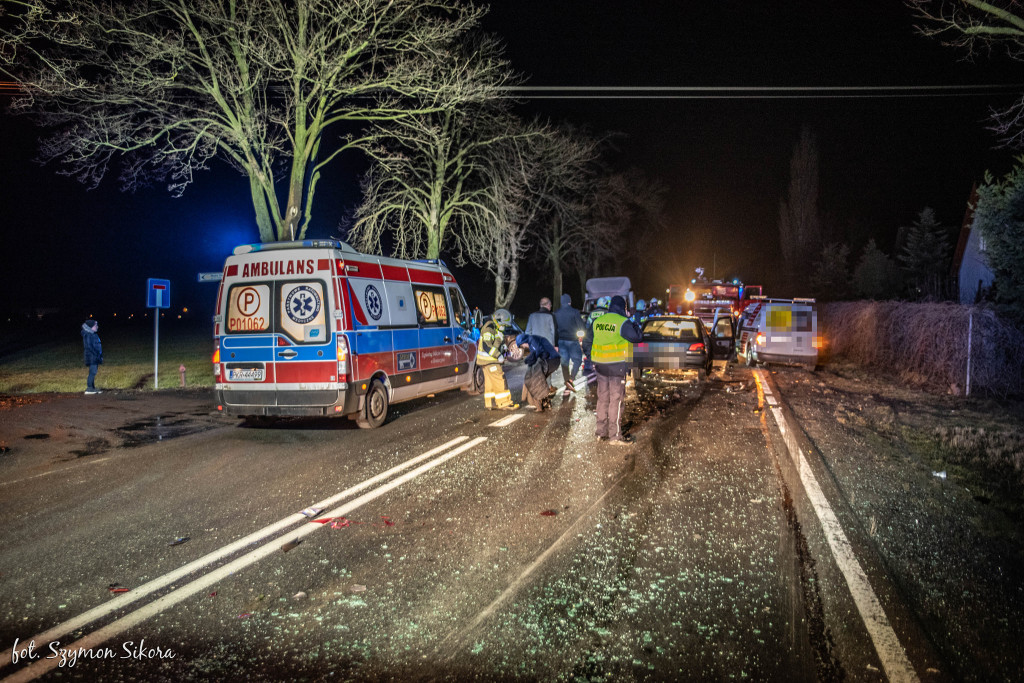 Stłuczka między Jarocinem a Krotoszynem