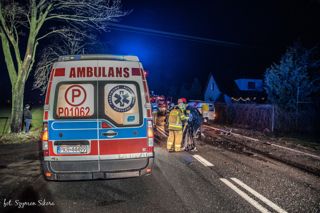 Stłuczka między Jarocinem a Krotoszynem