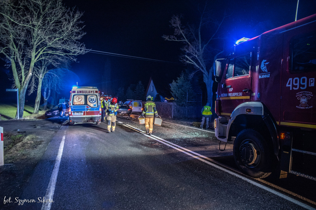 Stłuczka między Jarocinem a Krotoszynem