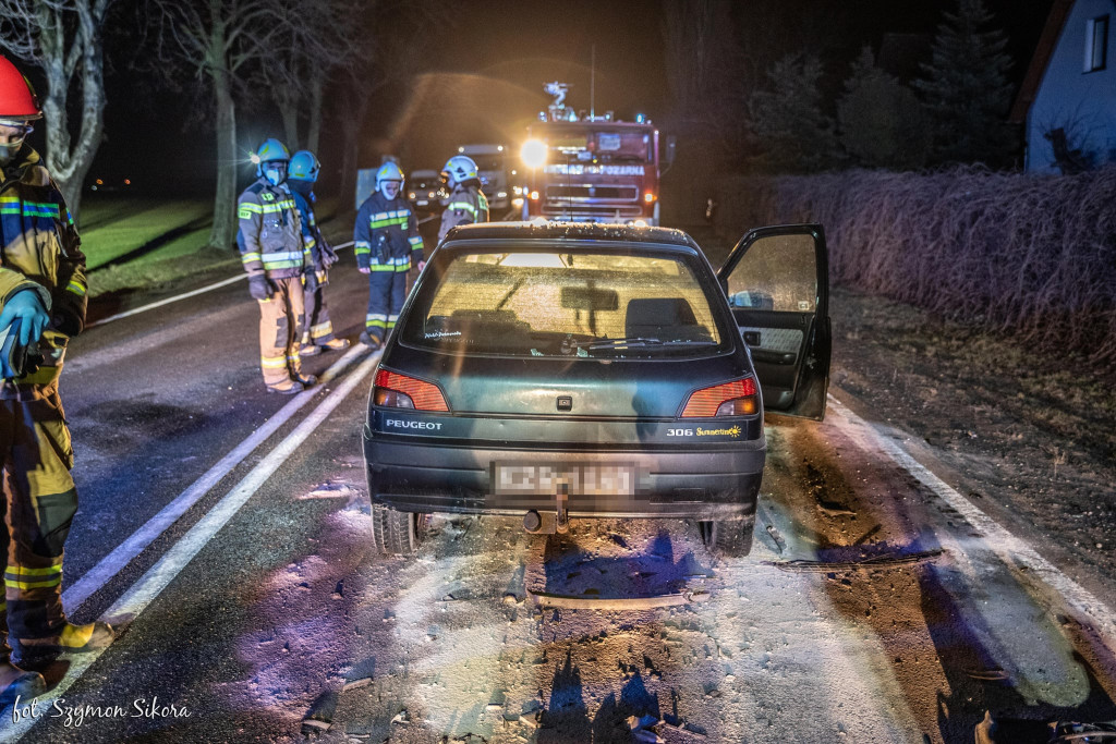 Stłuczka między Jarocinem a Krotoszynem