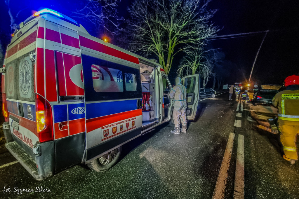 Stłuczka między Jarocinem a Krotoszynem