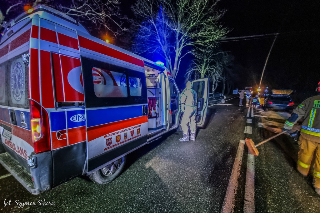 Stłuczka między Jarocinem a Krotoszynem