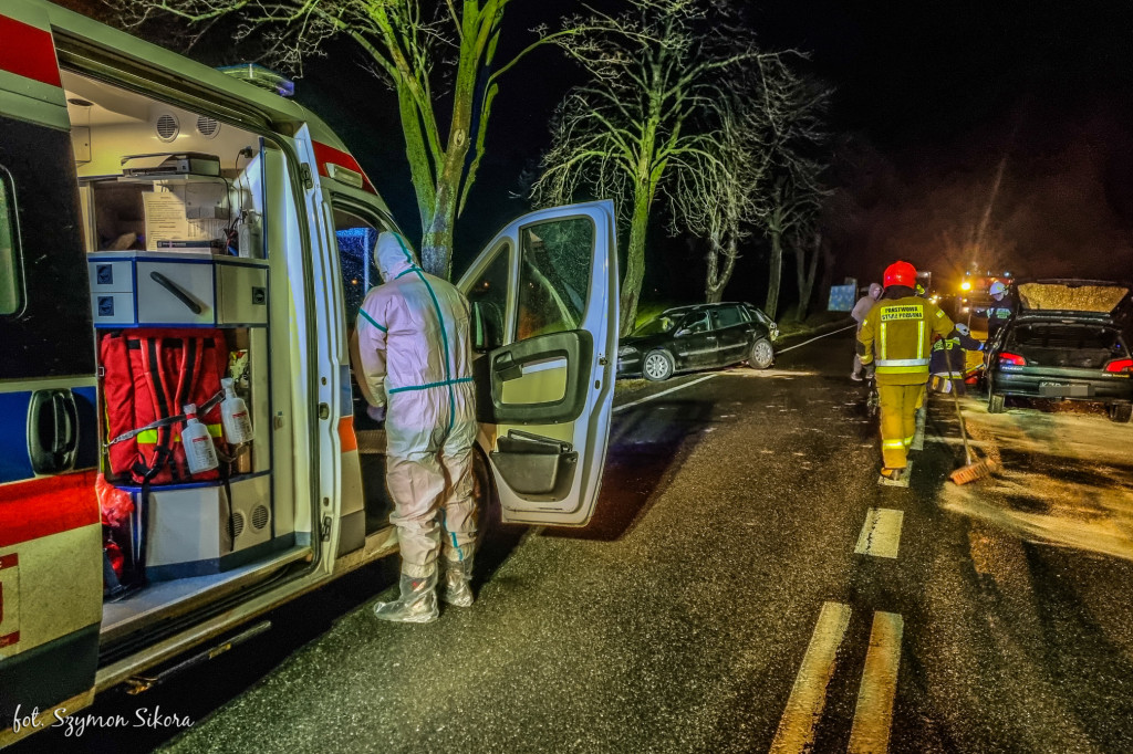 Stłuczka między Jarocinem a Krotoszynem