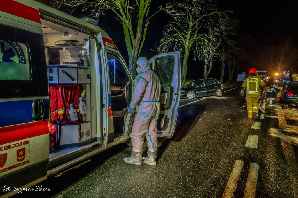 Stłuczka między Jarocinem a Krotoszynem