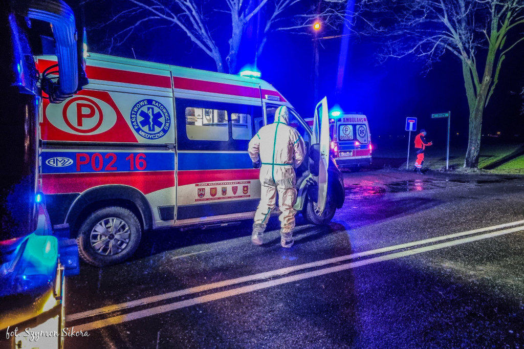 Stłuczka między Jarocinem a Krotoszynem