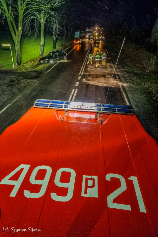 Stłuczka między Jarocinem a Krotoszynem