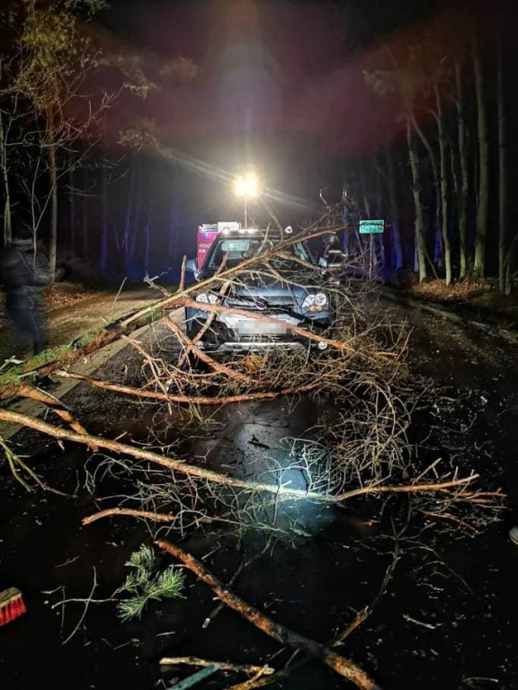 Skutki wichury w powiecie jarocińskim