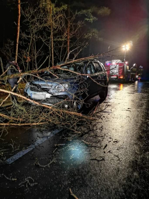 Skutki wichury w powiecie jarocińskim