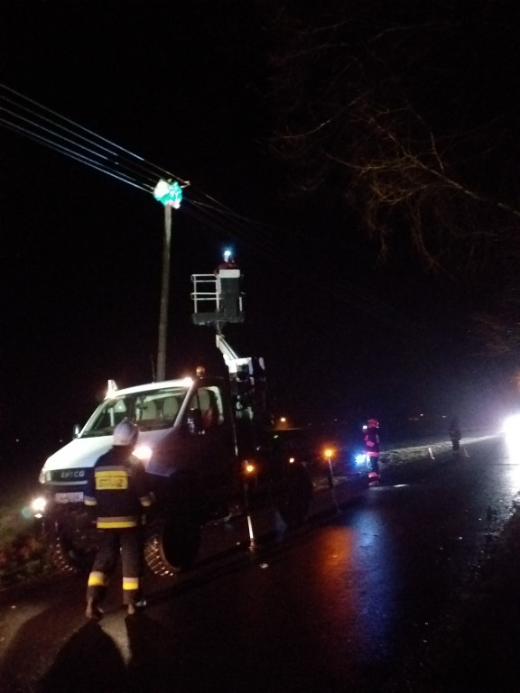 Skutki wichury w powiecie jarocińskim