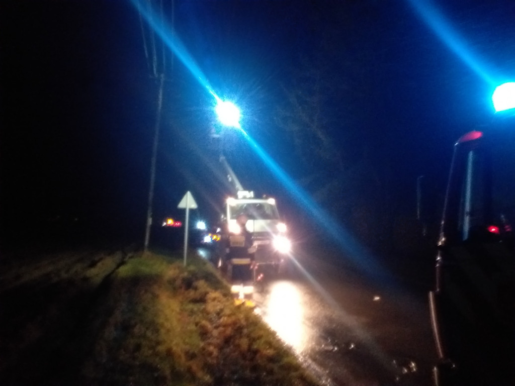 Skutki wichury w powiecie jarocińskim