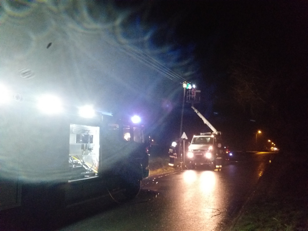 Skutki wichury w powiecie jarocińskim