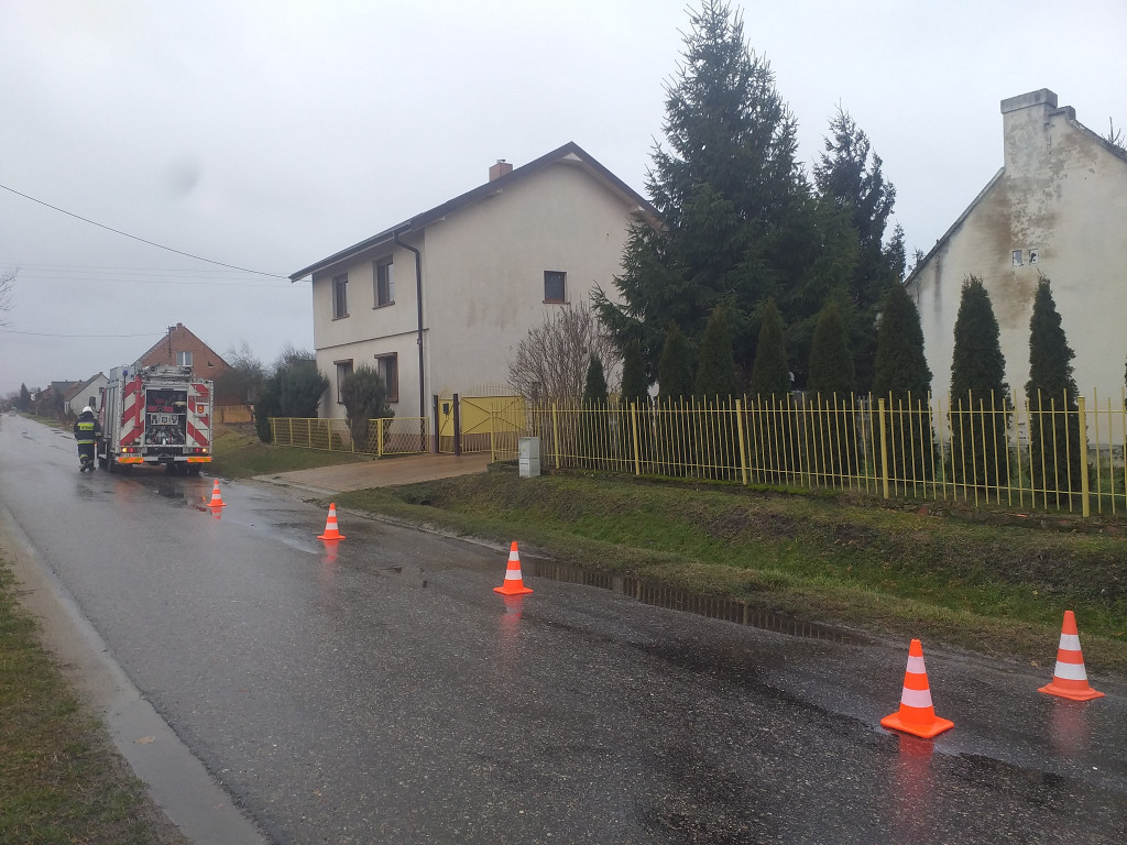 Skutki wichury w powiecie jarocińskim