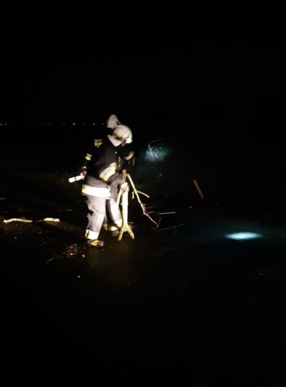 Skutki wichury w powiecie jarocińskim