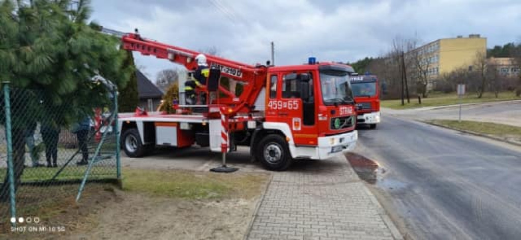 Skutki wichury w powiecie jarocińskim