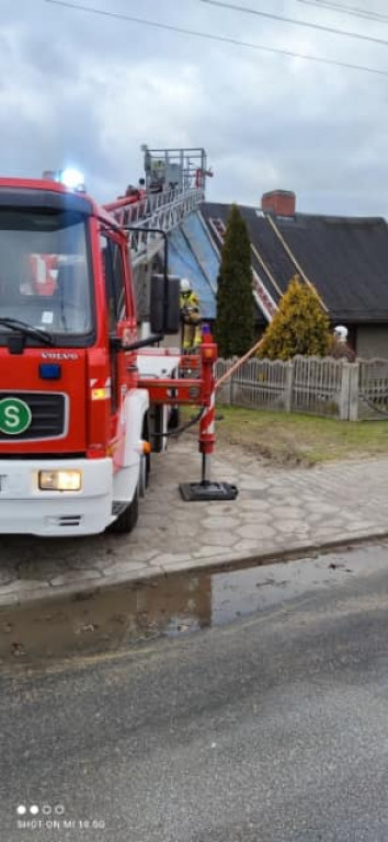 Skutki wichury w powiecie jarocińskim