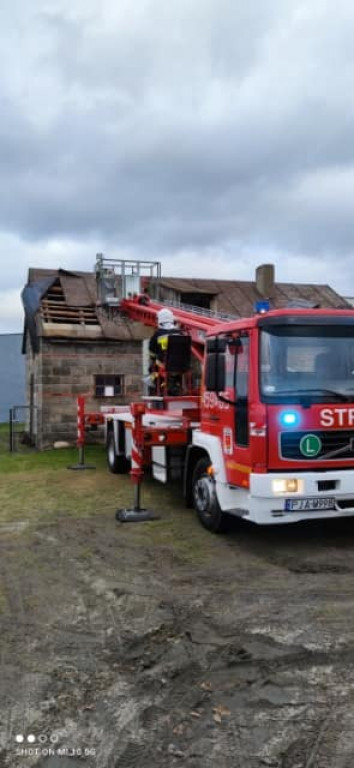 Skutki wichury w powiecie jarocińskim