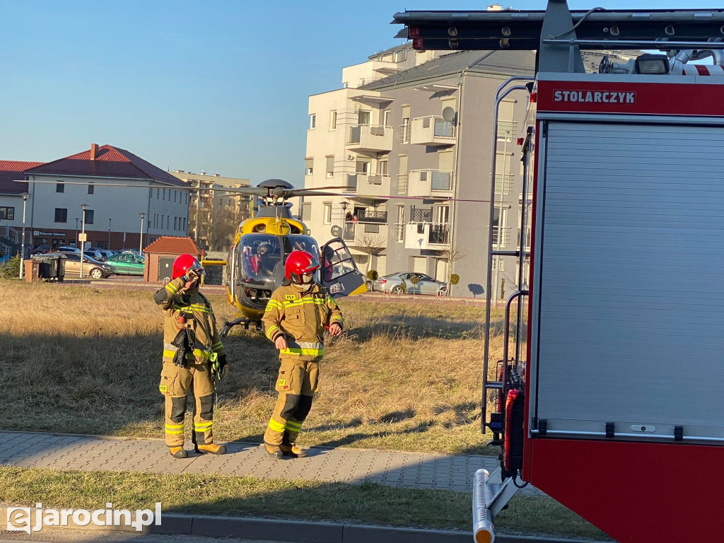 Wypadek na ul. Zagonowej w Jarocinie