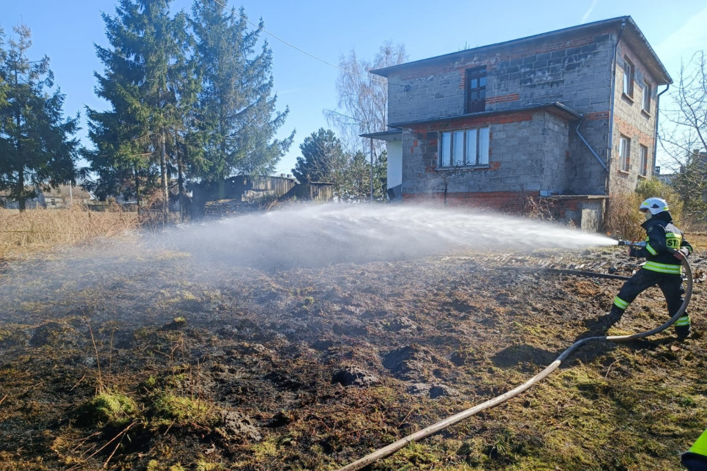 Gmina Żerków. Dwa pożary traw jednego dnia