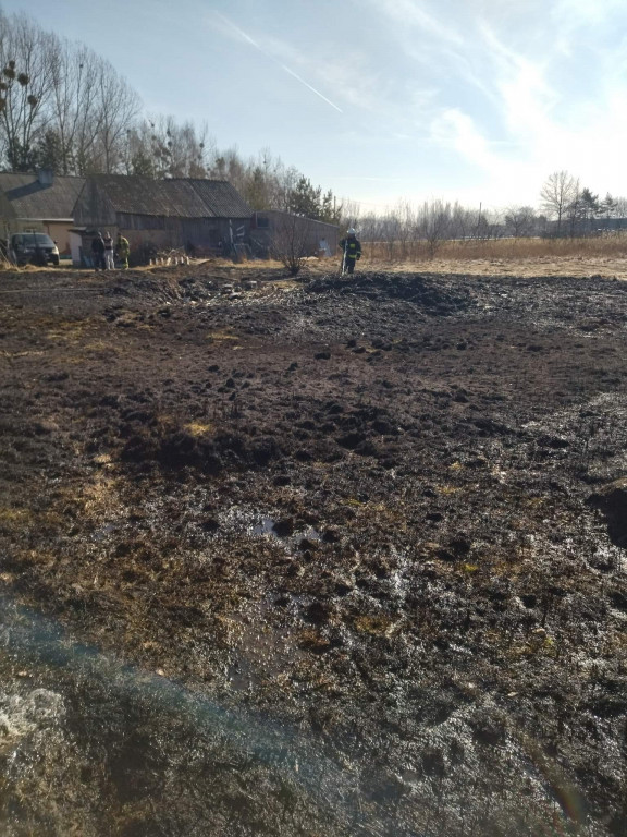 Gmina Żerków. Dwa pożary traw jednego dnia