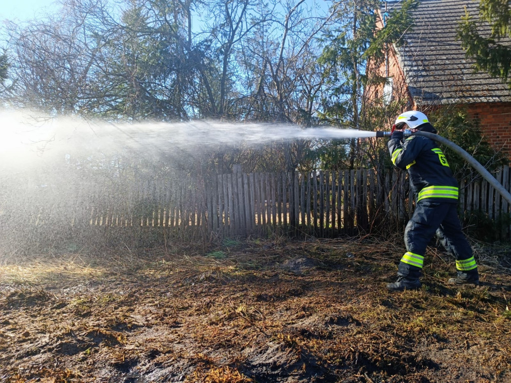 Gmina Żerków. Dwa pożary traw jednego dnia
