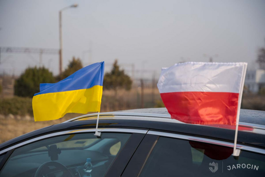 Międzynarodowe wsparcie na rzecz uchodźców w Jarocinie