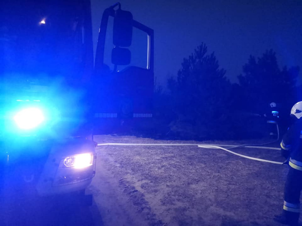 Plaga pożarów traw w powiecie jarocińskim