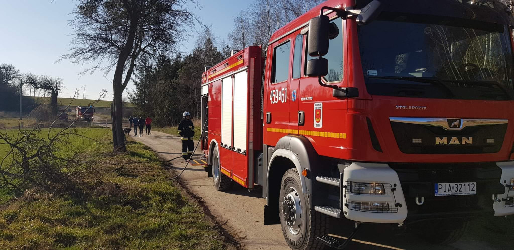 Plaga pożarów traw w powiecie jarocińskim