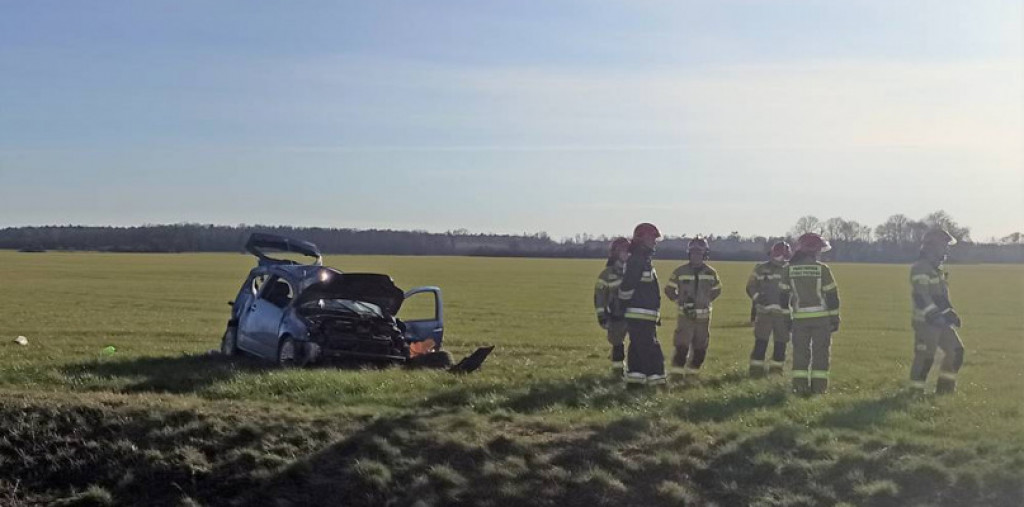 Wypadek na DK 11. Za Klęką