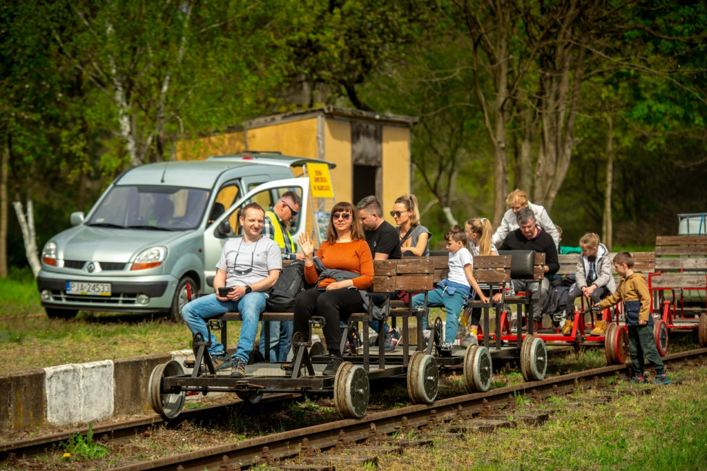 Majówka z Jarocińską Koleją Drezynową