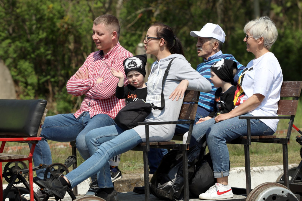 Majówka z Jarocińską Koleją Drezynową