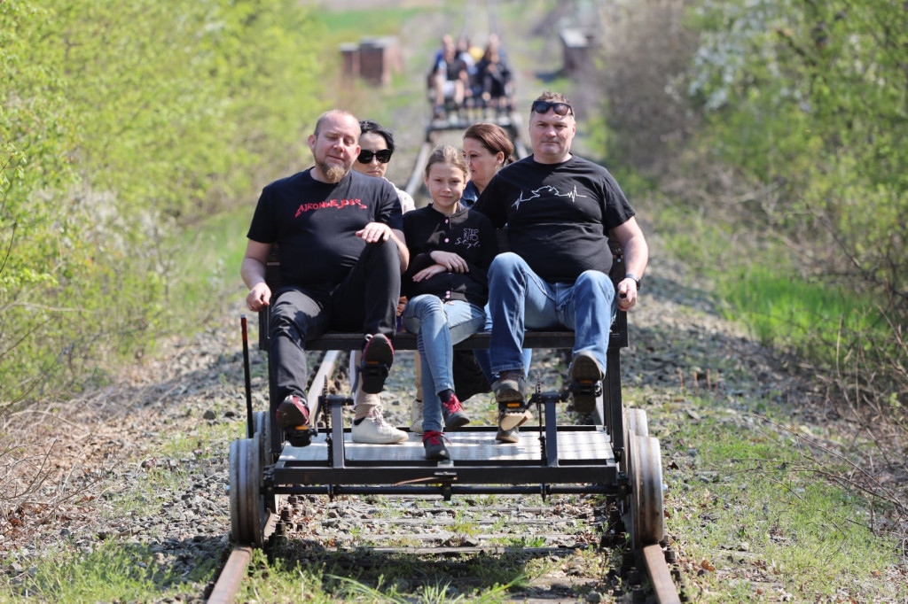 Majówka z Jarocińską Koleją Drezynową