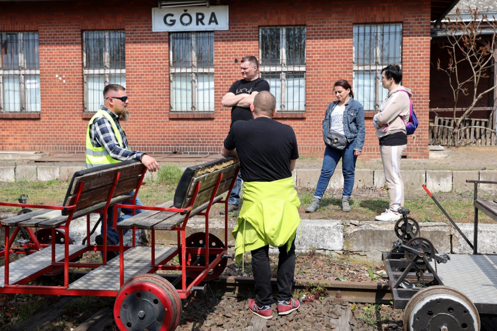 Majówka z Jarocińską Koleją Drezynową