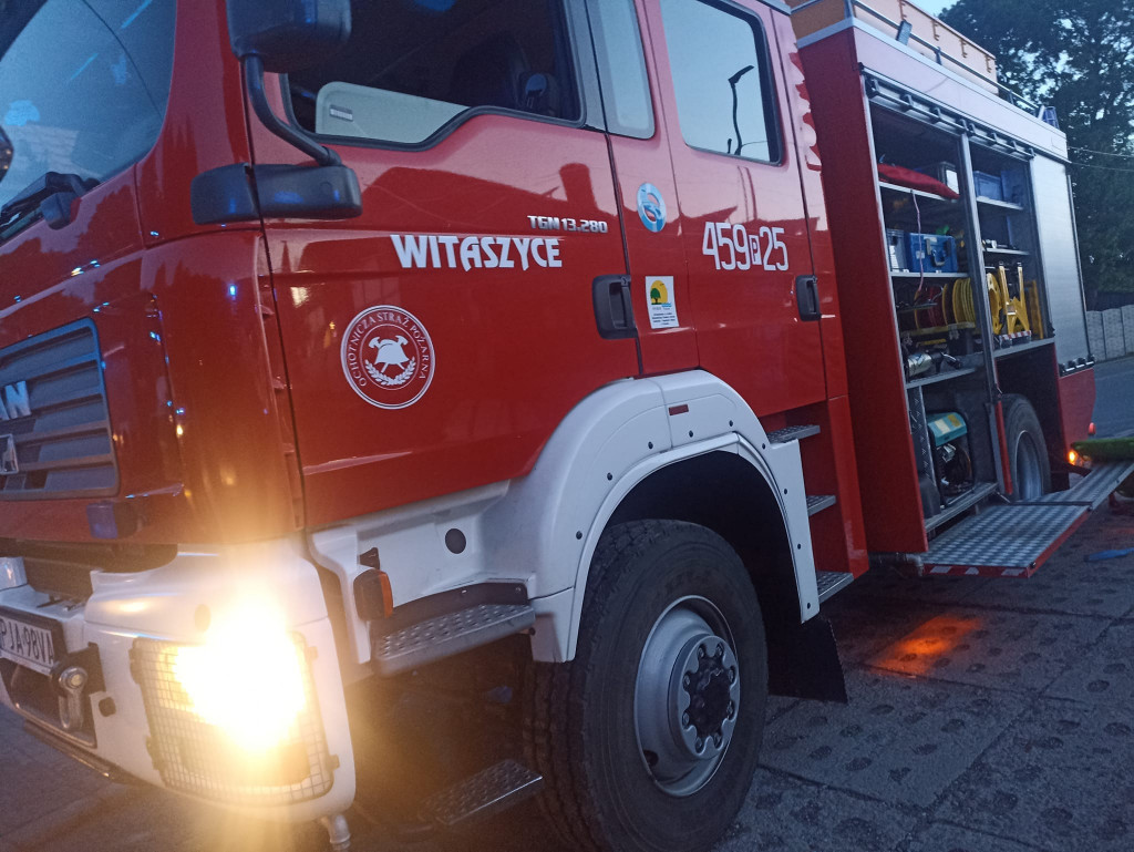 Wypadek w Witaszycach