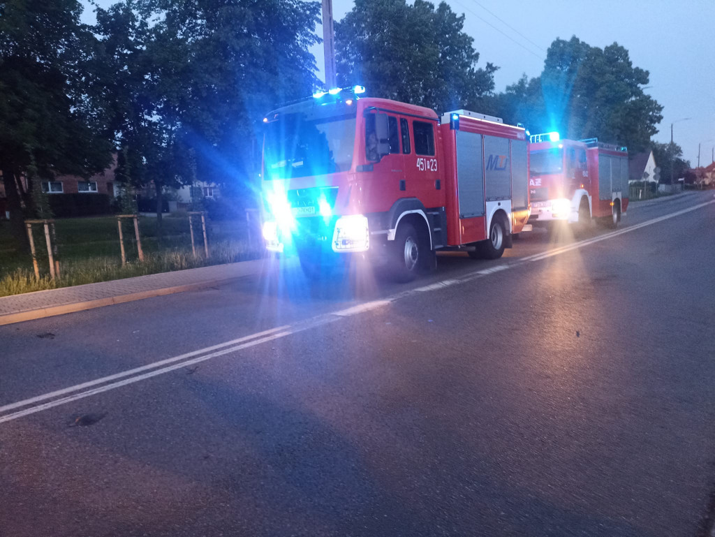 Wypadek w Witaszycach