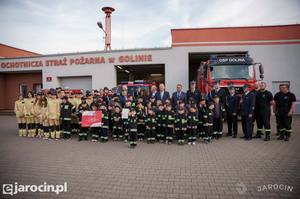 Pieniądze dla OSP Golina na nowy pojazd