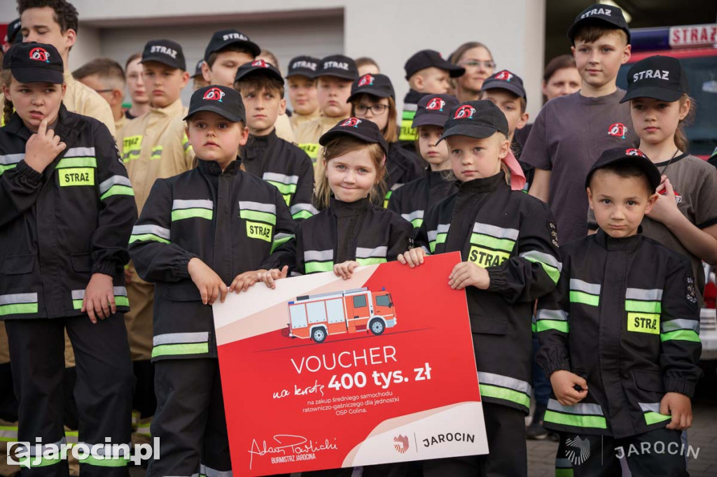 Pieniądze dla OSP Golina na nowy pojazd
