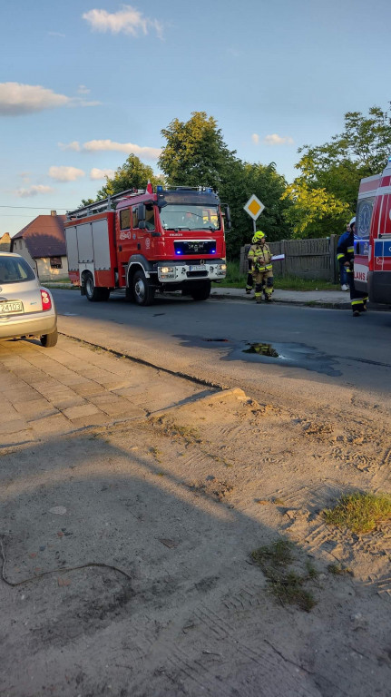 Twardów. Potrącenie rowerzysty