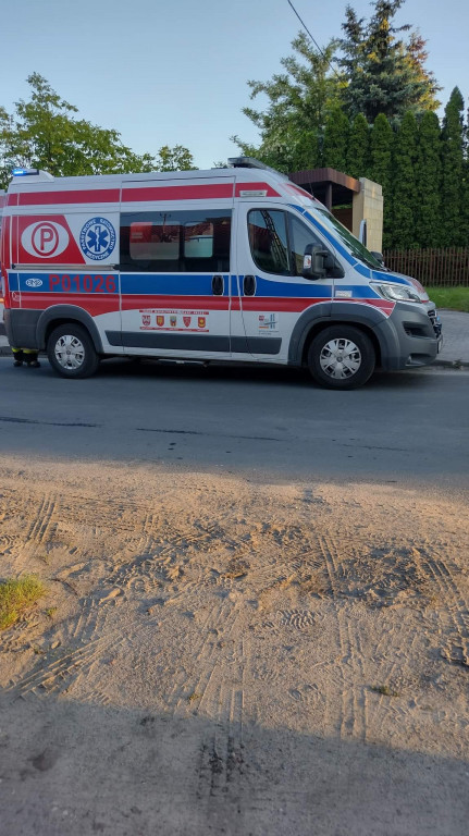 Twardów. Potrącenie rowerzysty