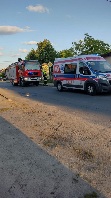 Twardów. Potrącenie rowerzysty