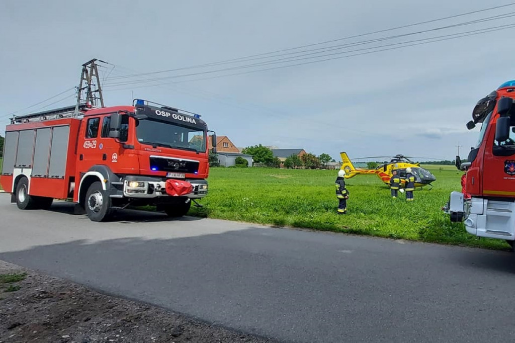 Lądowanie LPR w powiecie pleszewskim