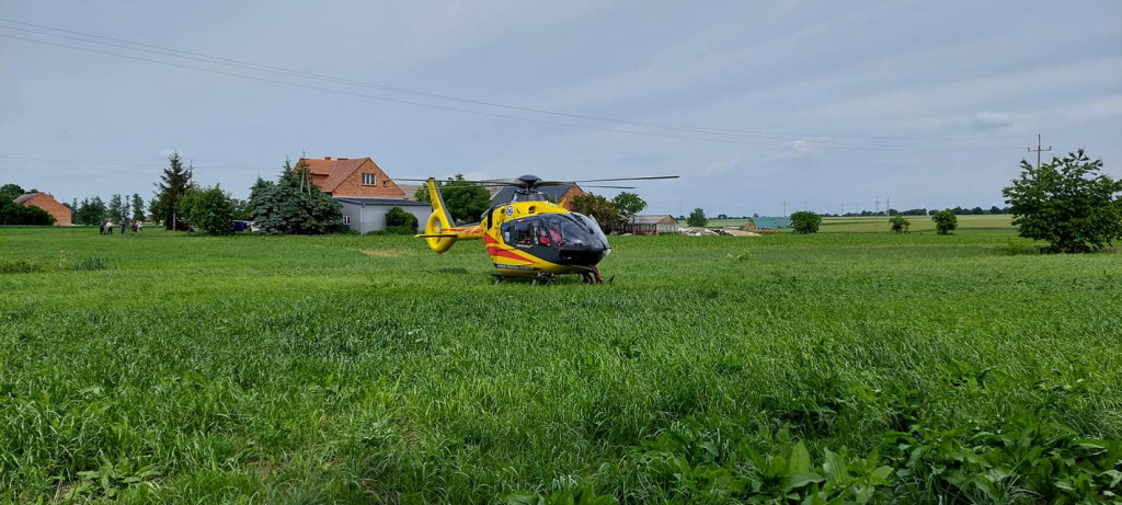 Lądowanie LPR w powiecie pleszewskim