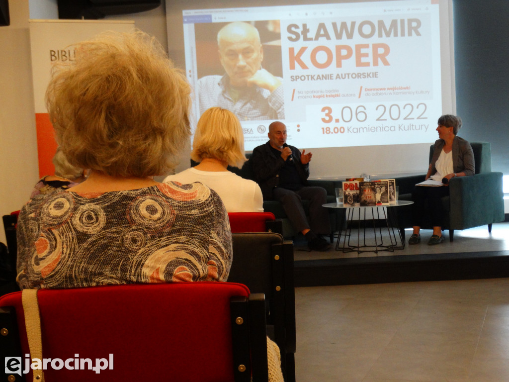 Sławomir Koper z wizytą w Kamienicy Kultury