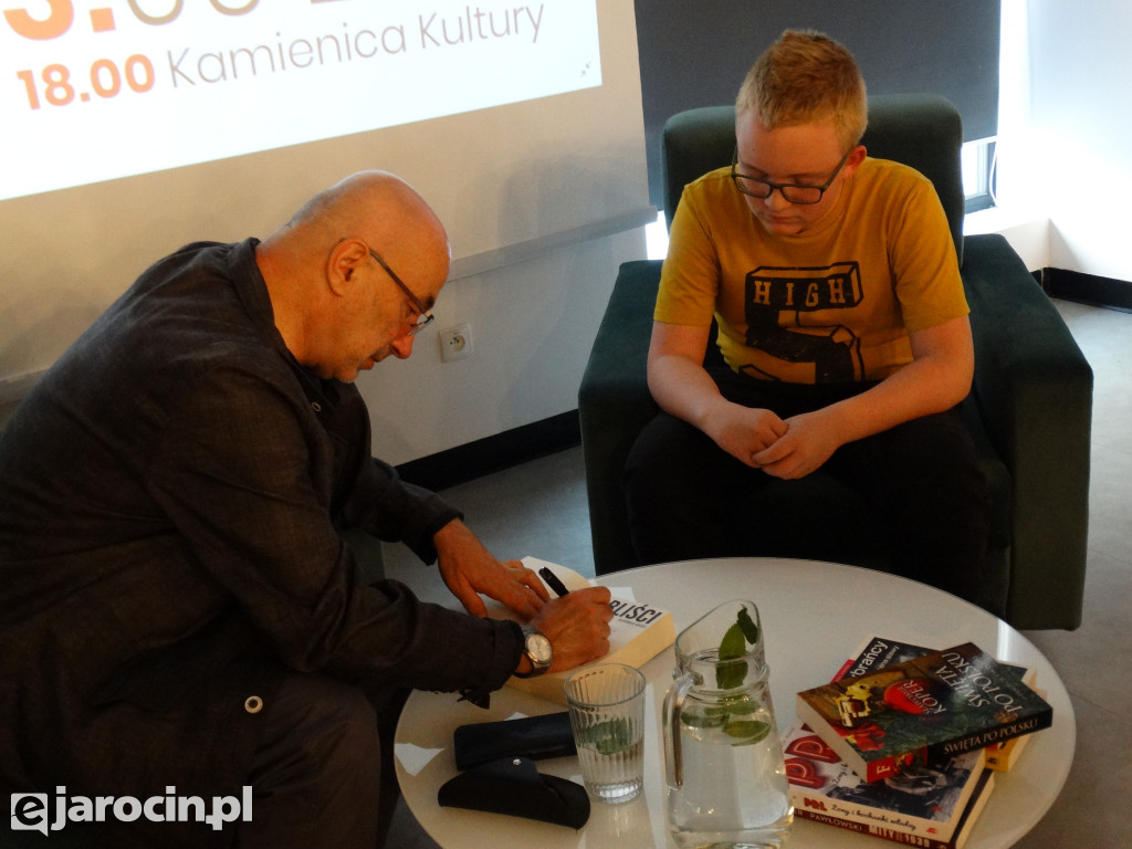 Sławomir Koper z wizytą w Kamienicy Kultury