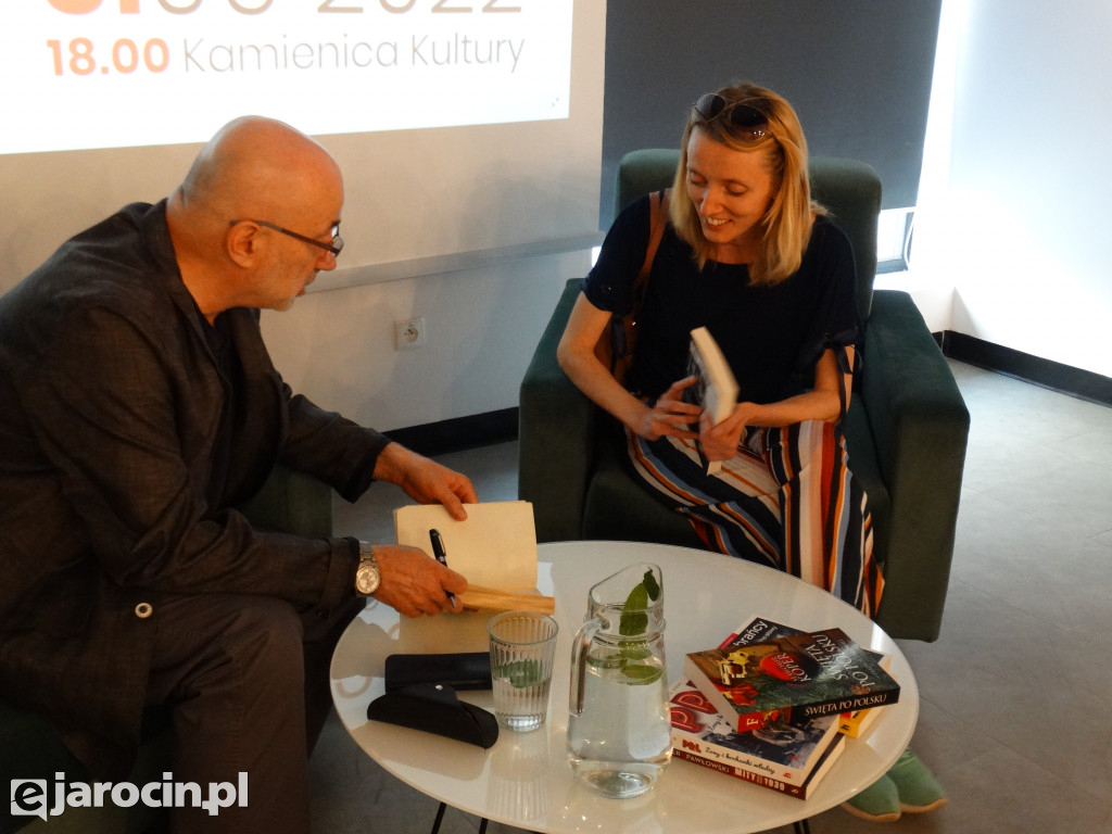 Sławomir Koper z wizytą w Kamienicy Kultury