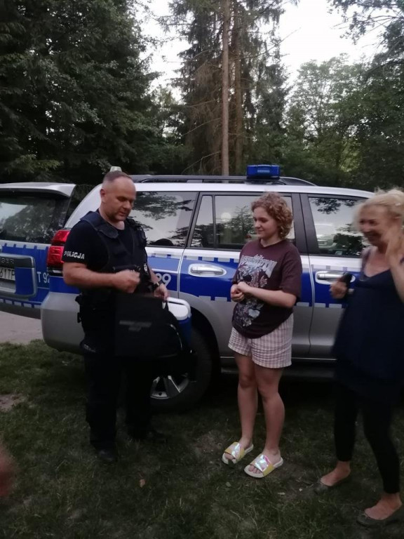 Policyjna akcja kurierska