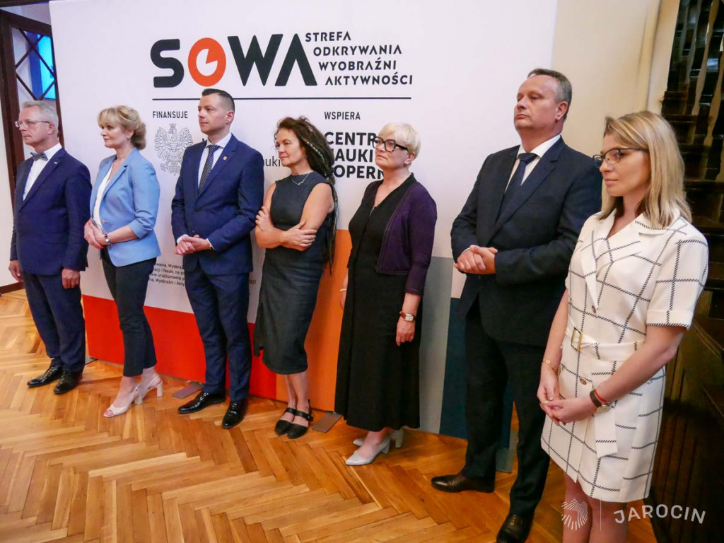 SOWA zagościła w Pałacu Radolińskich w Jarocinie