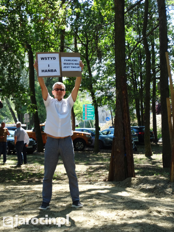 Odsłonięcie pomnika prof. Szyszko w Jarocinie