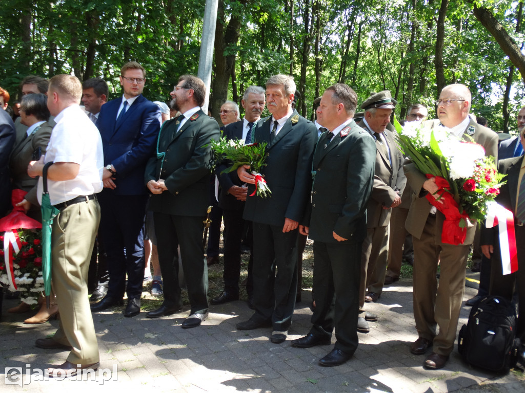 Odsłonięcie pomnika prof. Szyszko w Jarocinie
