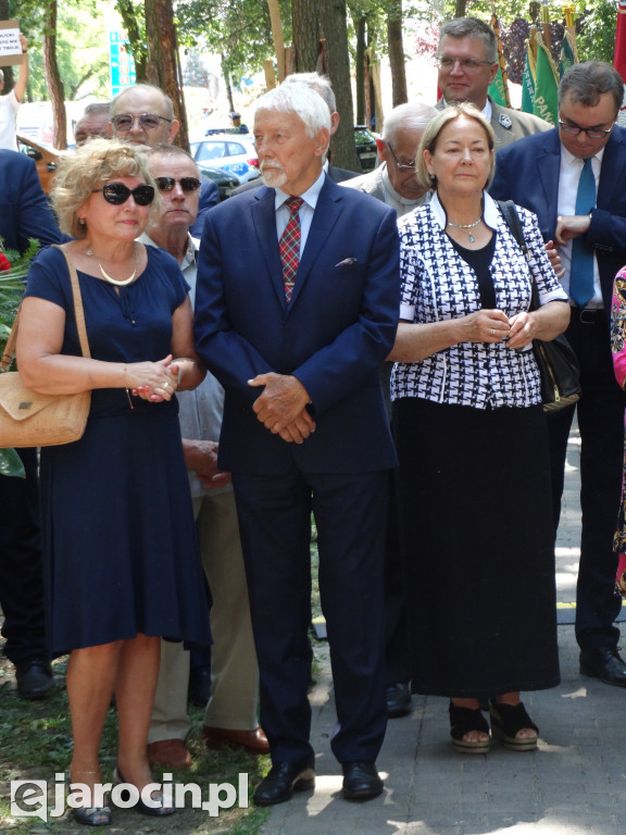 Odsłonięcie pomnika prof. Szyszko w Jarocinie