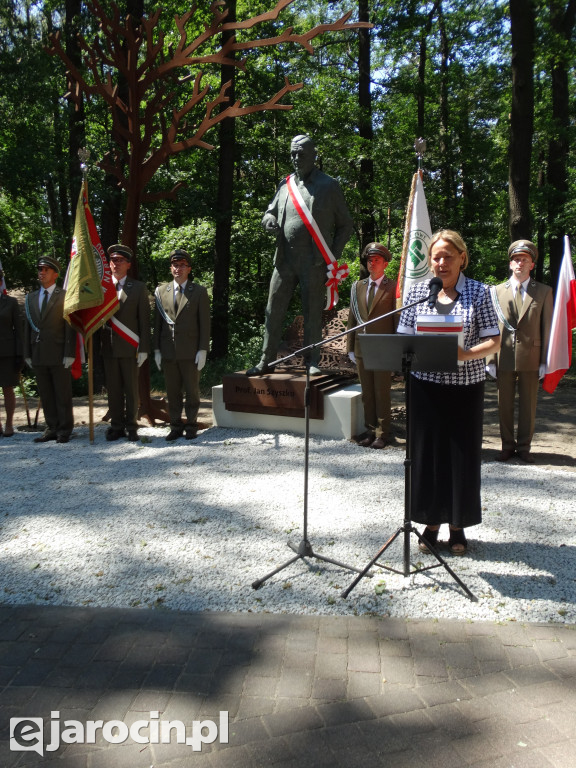 Odsłonięcie pomnika prof. Szyszko w Jarocinie